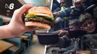 28 mai, ziua contrastelor: Unii luptă cu foamea, alții celebrează hamburgerul 