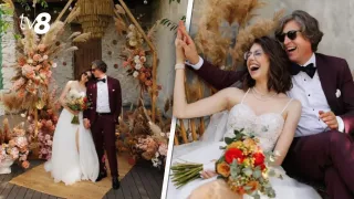 /VIDEO/ Sărbătoare în familia TV8. Prezentatorul Vania Băț s-a căsătorit. Imagini de la nuntă