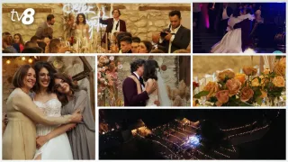 /VIDEO/ Imagini exclusive de la nunta lui Vania Băț! TV8 vă prezintă cele mai picante și emoționante momente de după cortină