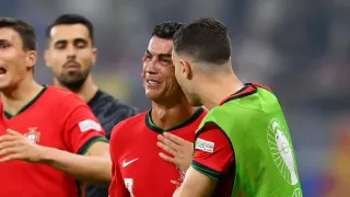 /VIDEO/ Ronaldo își ia adio de la naționala Portugaliei, după ce a plâns la EURO 2024. „Cu el în echipă, știam că putem învinge”