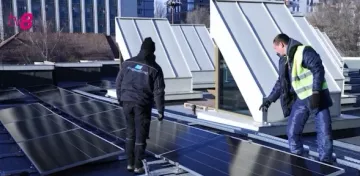 На крыше администрации президента Молдовы установили 114 солнечных панелей. Кто оплатил проект?