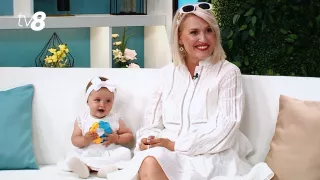 /VIDEO/ Prima apariție a fetiței Dianei Rotaru la TV. Laura-Emilia a dansat și a înduioșat la „Iubește viața”