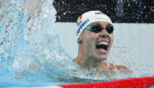 După aur, a luat și bronz! David Popovici - cu loc de frunte într-o nouă probă de înot la Jocurile Olimpice