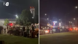 /VIDEO/ Evacuați din Aeroport în toiul nopții! Activitatea porții aeriene, dată din nou peste cap de o alertă cu bombă
