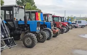 /ВИДЕО/ 50 фермеров Кагульского района все же вышли на протест. Они требуют доработать законопроект о ЧП 