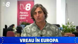 /VIDEO/ #VreauÎnEuropa. Jurnalistul TV8 Ion Jitari: „Europa este o oportunitate. Haideți să facem parte din familia europeană”