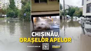 /VIDEO/ Inundațiile, blestem peste Chișinău. Cum se (a)scuză autoritățile locale pentru consecințele catastrofale