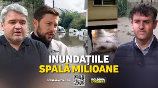 /LIVE/ „Moldova gândește”: Milioane, luate de ploi. De ce nu scăpăm de inundații și pagube