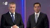 /VIDEO/ Dezbateri la TV8: Ulianovschi, acuzat de Țîcu de faptul că a făcut parte din anturajul lui Plahotniuc. „Veți purta răspundere”