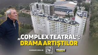 /VIDEO/ Visul a zeci de actori de a avea locuințe la preț mic a devenit coșmar. De 17 ani, blocul nu e dat în exploatare