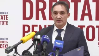 /VIDEO/ Alexandr Stoianoglo, după închiderea secțiilor de vot: „Astăzi, Moldova a vorbit prin voi, cetățenii ei”