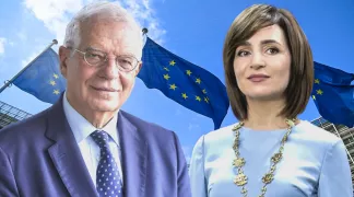 Şeful diplomaţiei europene, Josep Borrell, alături de Maia Sandu: „Vă felicit din toată inima”