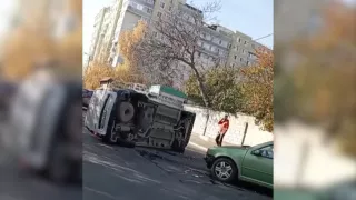 /ВИДЕО/ Серьезное ДТП в Кишиневе: двое детей госпитализированы