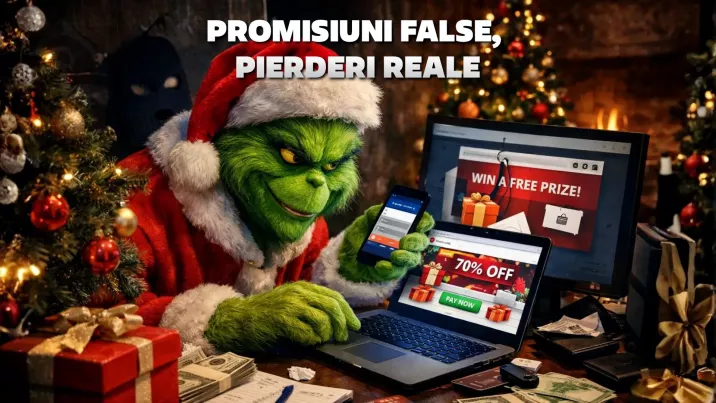 /VIDEO/ Escrocheriile online iau amploare în prag de sărbători: Cum ne protejăm conturile și buzunarele