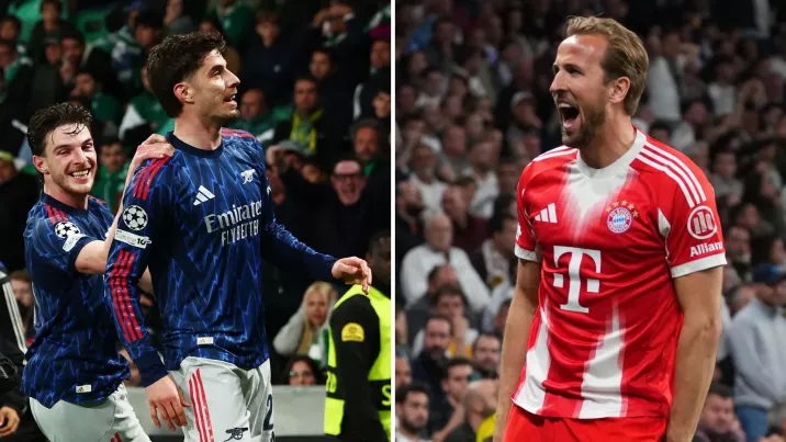 Seara oaspeților în Liga Campionilor: Bayern și Arsenal s-au impus în manșa tur a sferturilor de finală