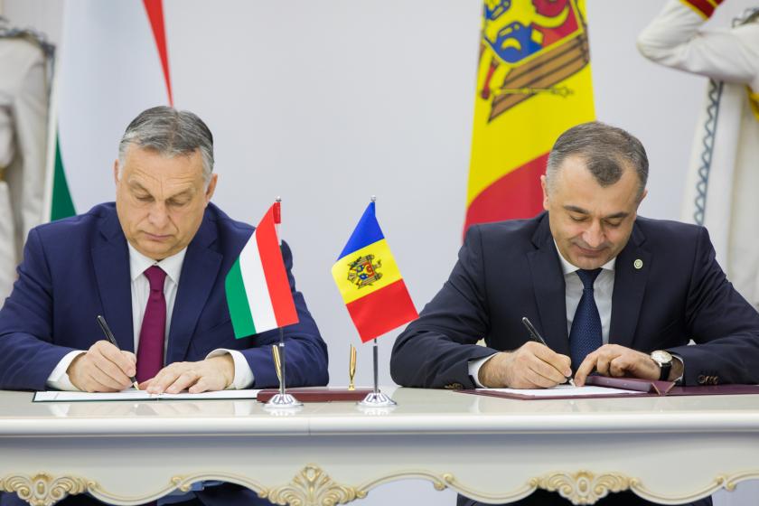"Молдова - друг Венгрии". Ион Кику и Виктор Орбан подписали договор о стратегическом сотрудничестве