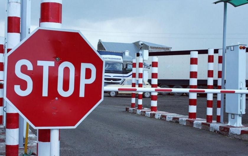 Приостановлена работа КПП "Окница-Сокиряны" на молдо-украинской границе