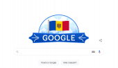Google поздравил Молдову с днем независимости