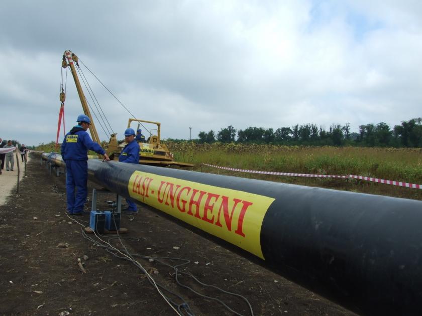 Doar șase condiții din 13 necesare au fost îndeplinite pentru construcția gazoductului Ungheni-Chișinău