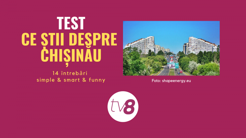 /TEST/ Știi care este cea mai înaltă clădire din Chișinău sau în ce an au apărut primele troleibuze pe străzile din capitală?