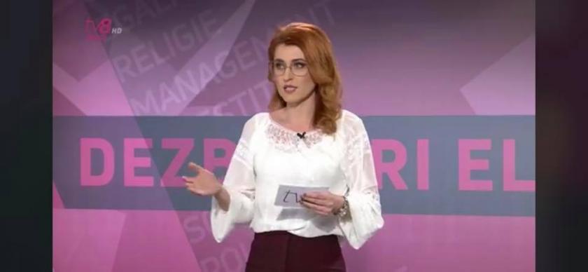 Prezentatoarea TV8 Mariana Rață a moderat alegerile electorale în ținute speciale - superbe ii tradiționale