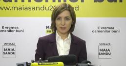Chișinăul, condus de un socialist, a votat-o masiv pe Maia Sandu la prezidențiale. Diferența dintre cei doi candidați este de aproape 20%