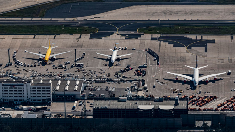 Zborurile de pe aeroportul din Frankfurt au fost anulate sau întârziate din cauza activităţii ilegale a unei drone