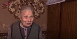 /VIDEO/ Eroina campaniei „Bătrânii noștri” Olga Cojuhari, surprinsă cu multe daruri