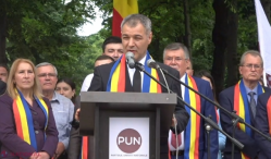 /VIDEO/ PUN s-a lansat în campania electorală. Țîcu: „Următorul Parlament are o singură misiune istorică, votarea unirii cu România”