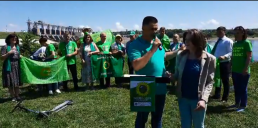 Pe mal de Nistru și în zona de securitate, Partidul Verde Ecologist s-a lansat în campania electorală