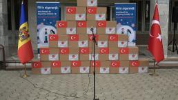 /VIDEO/ Gest mărinimos! Turcia a donat R. Moldova 70 de mii de doze de vaccin Sinovac