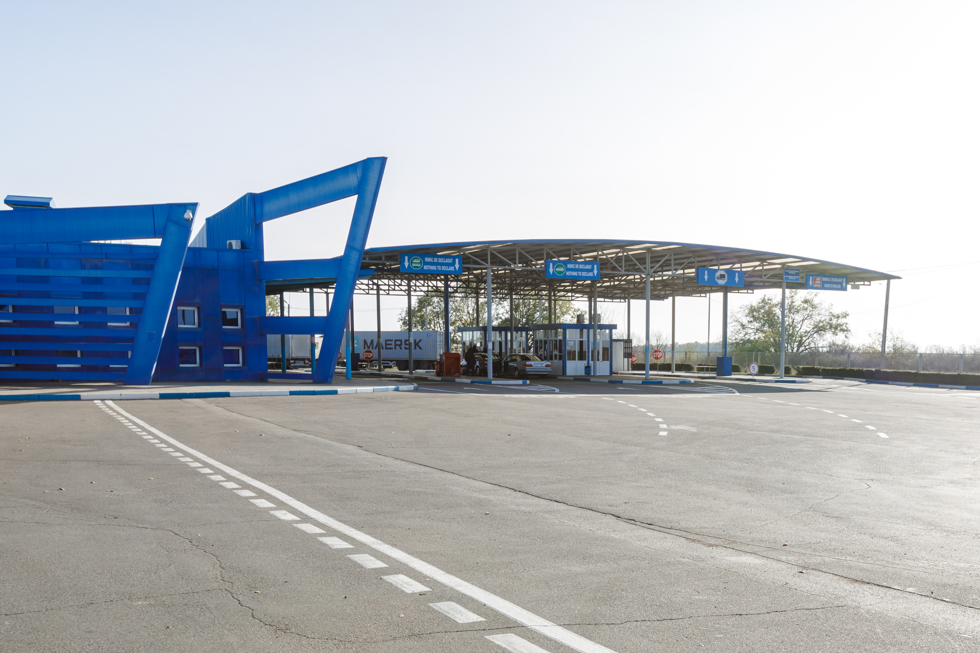 Trafic suspendat din cauza energiei electrice: Un punct de trecere a frontierei nu activează