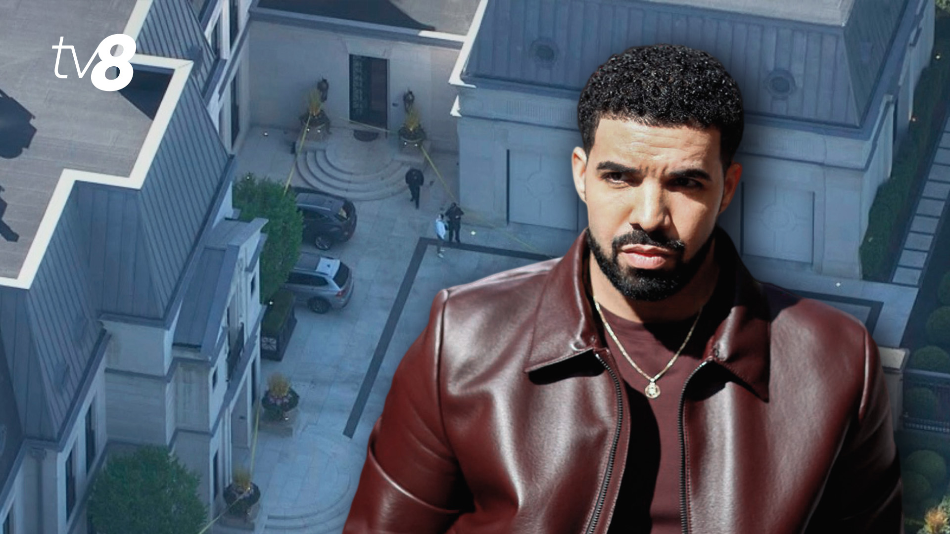 TV8.md - /VIDEO/ Focuri de armă la vila lui Drake: Un agent de pază a ...