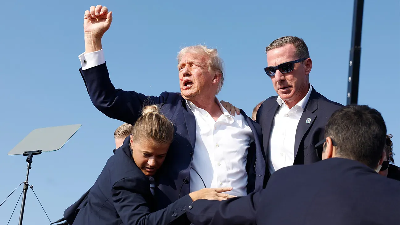 trump împușcat