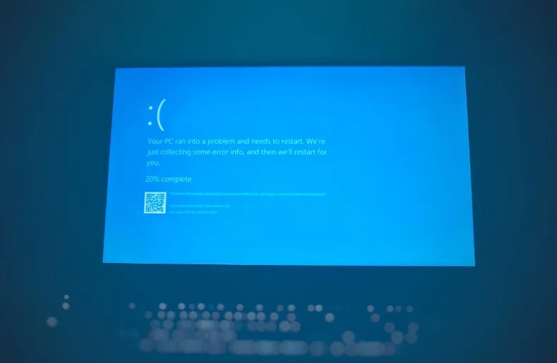 windows сбой