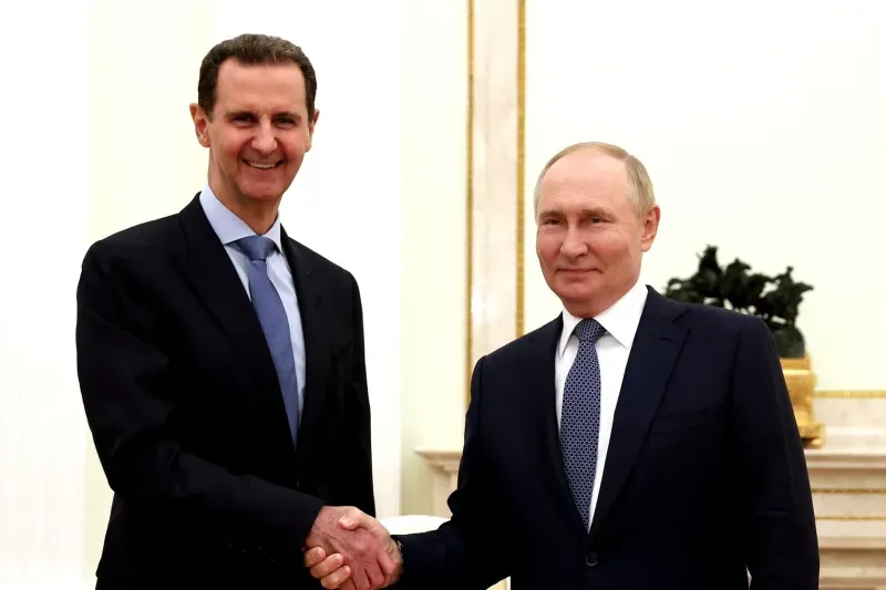 TV8.md - Vladimir Putin l-a primit pe Bashar al-Assad la Kremlin ...