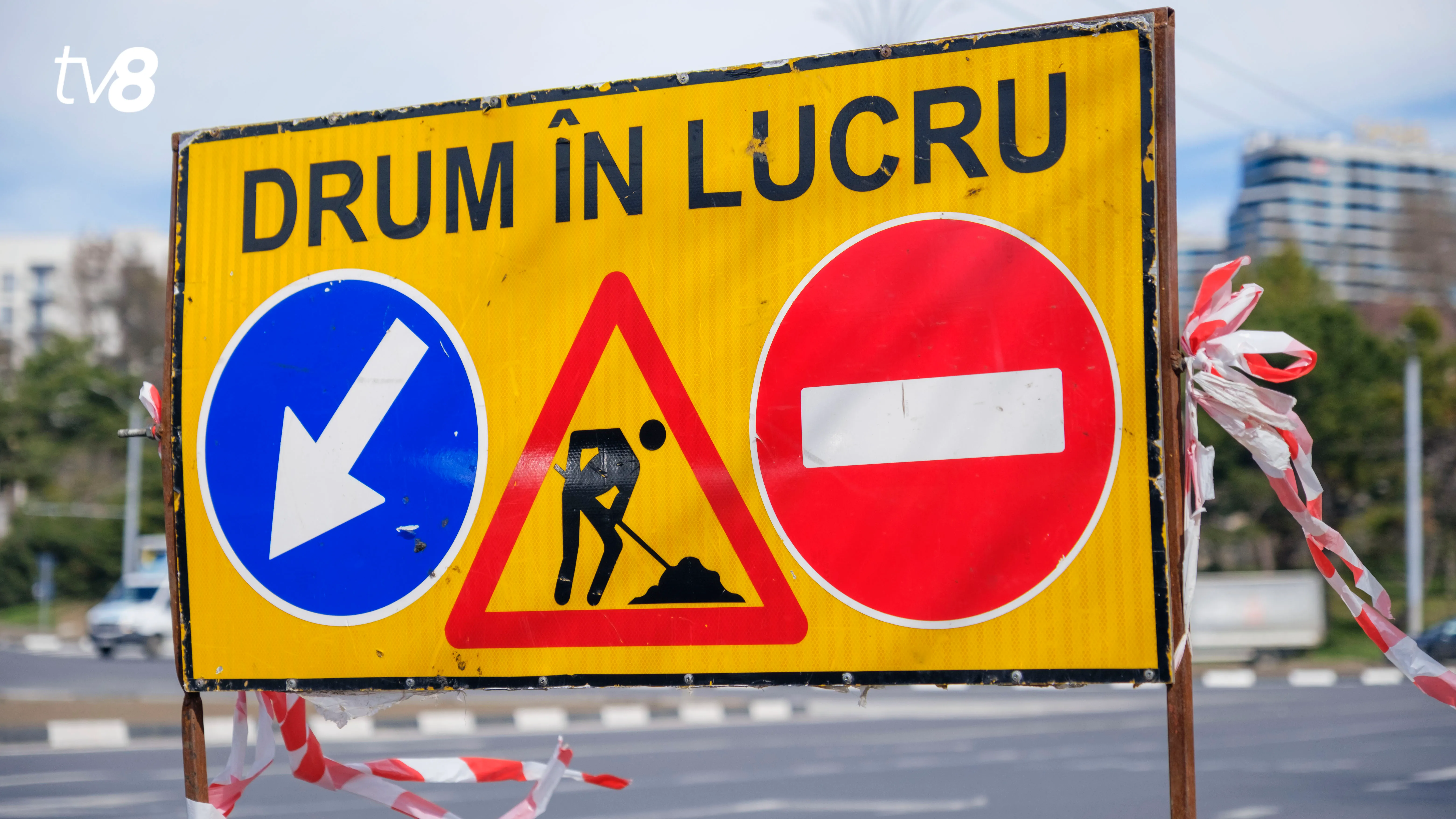 Lucrări pe strada Veronica Micle din Chișinău: Când va fi suspendat traficul rutier