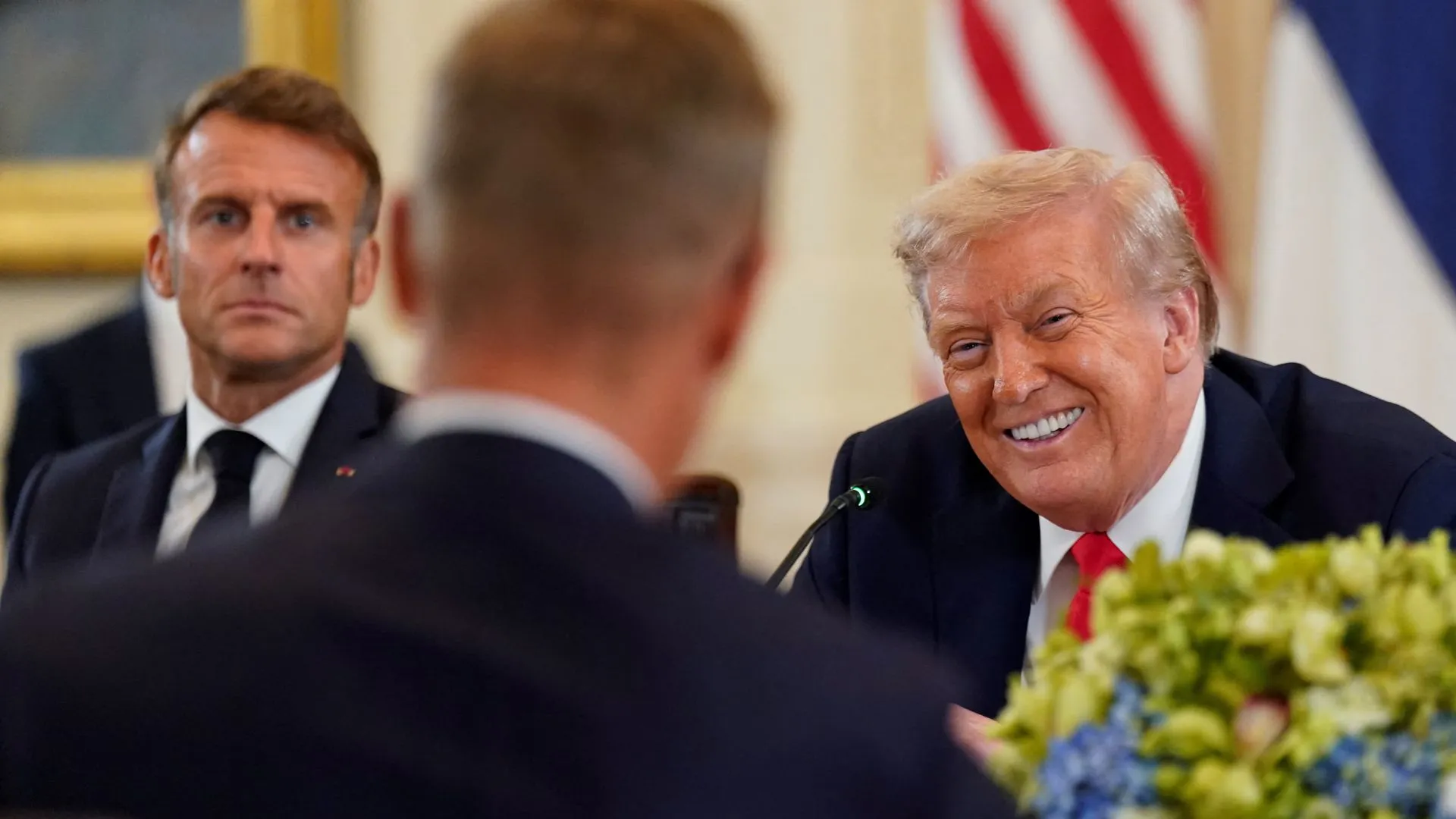 trump macron