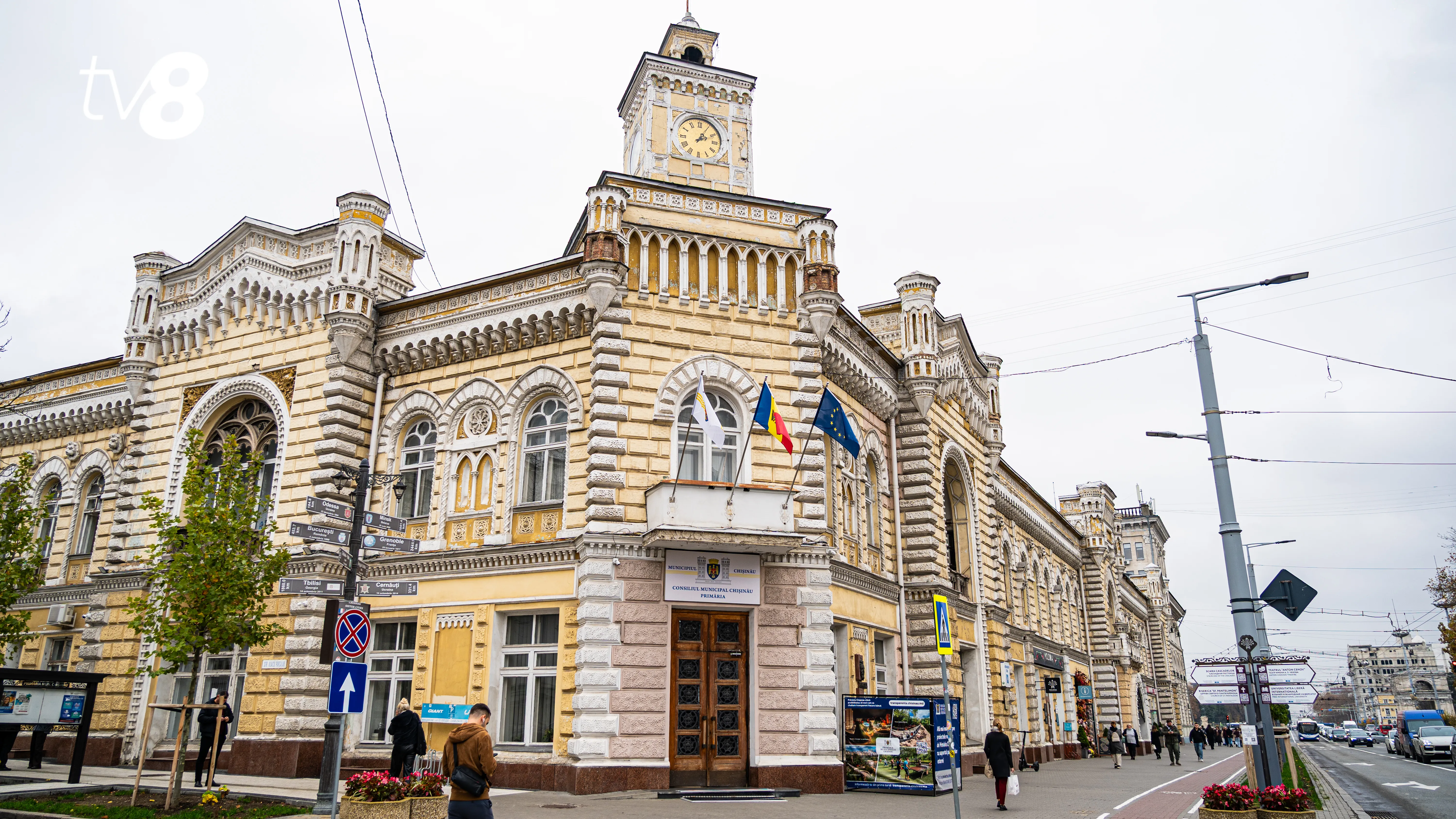 Clădirea Primăriei Chișinău va fi restaurată. Anunțul lui Ion Ceban: „Ne va lua foarte mult timp”
