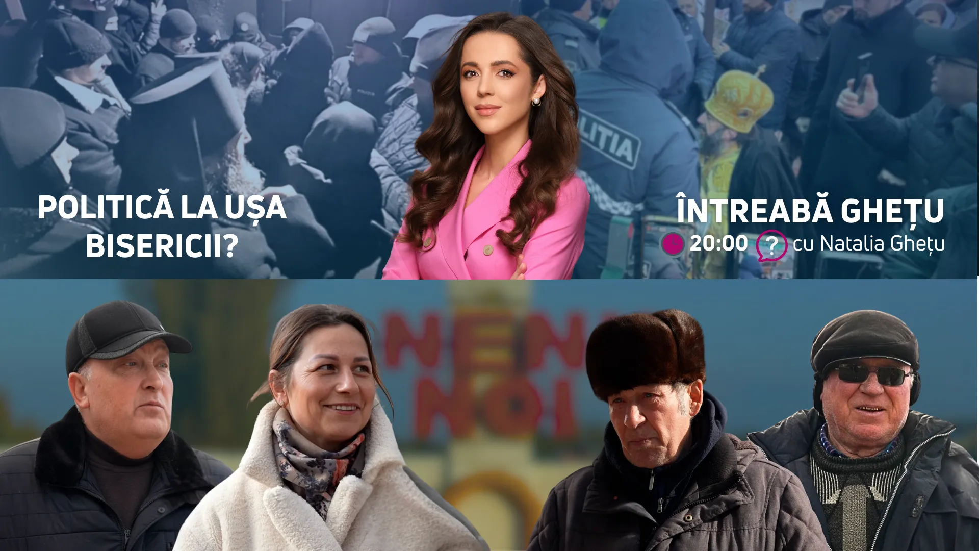 /VIDEO/ Scandal la biserică, credință, politică și alte subiecte fierbinți - despre toate la „Întreabă Ghețu”