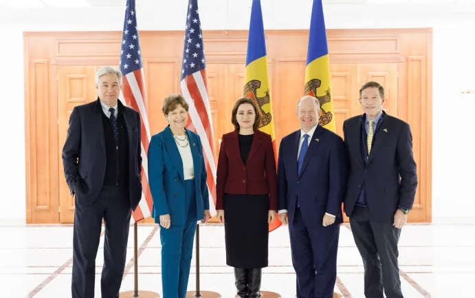 сенторы из США в Кишиневе