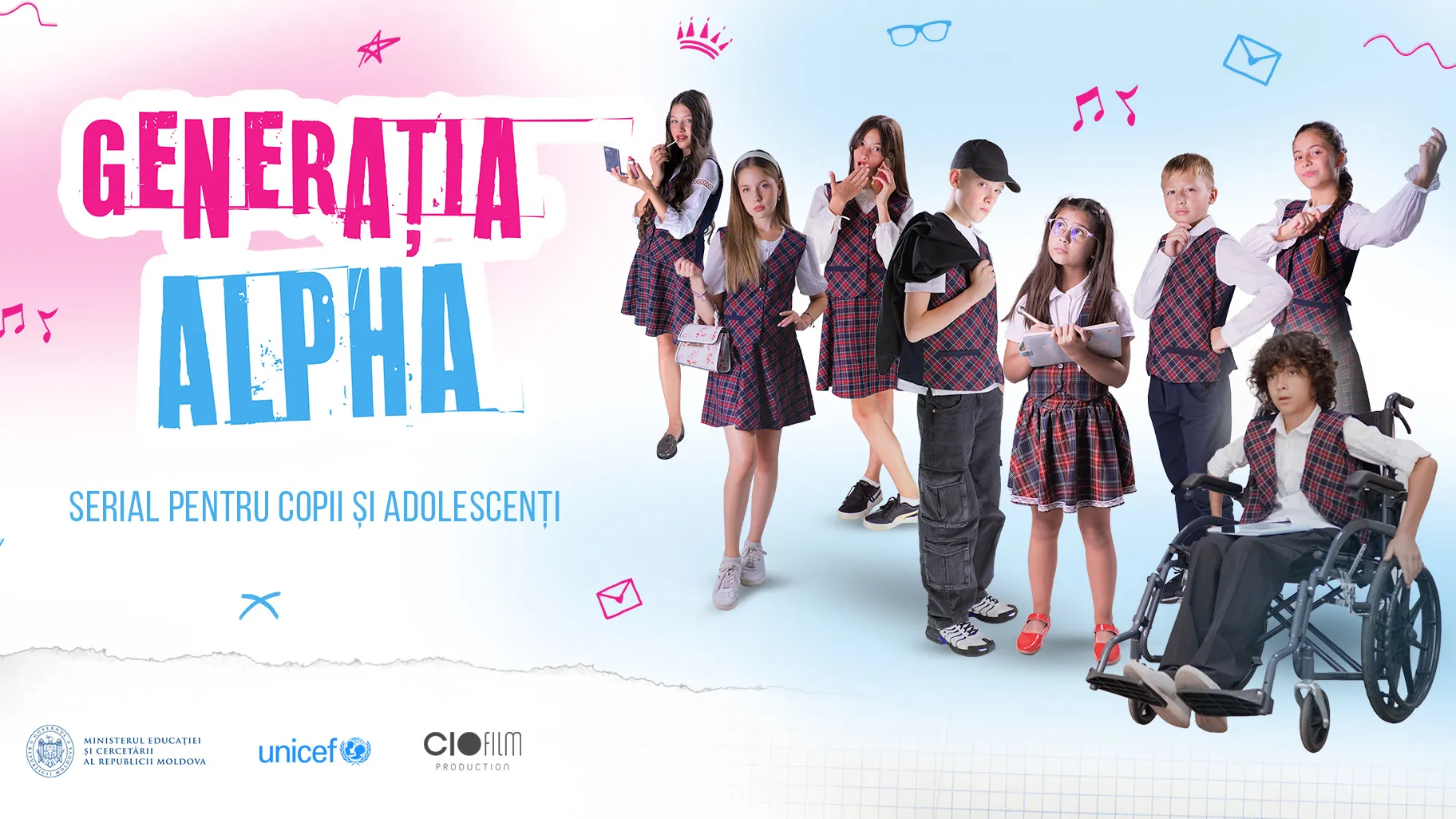 /VIDEO/ Generația ALPHA: Primul serial socio-educativ pentru copii și adolescenți din Moldova, difuzat la TV8