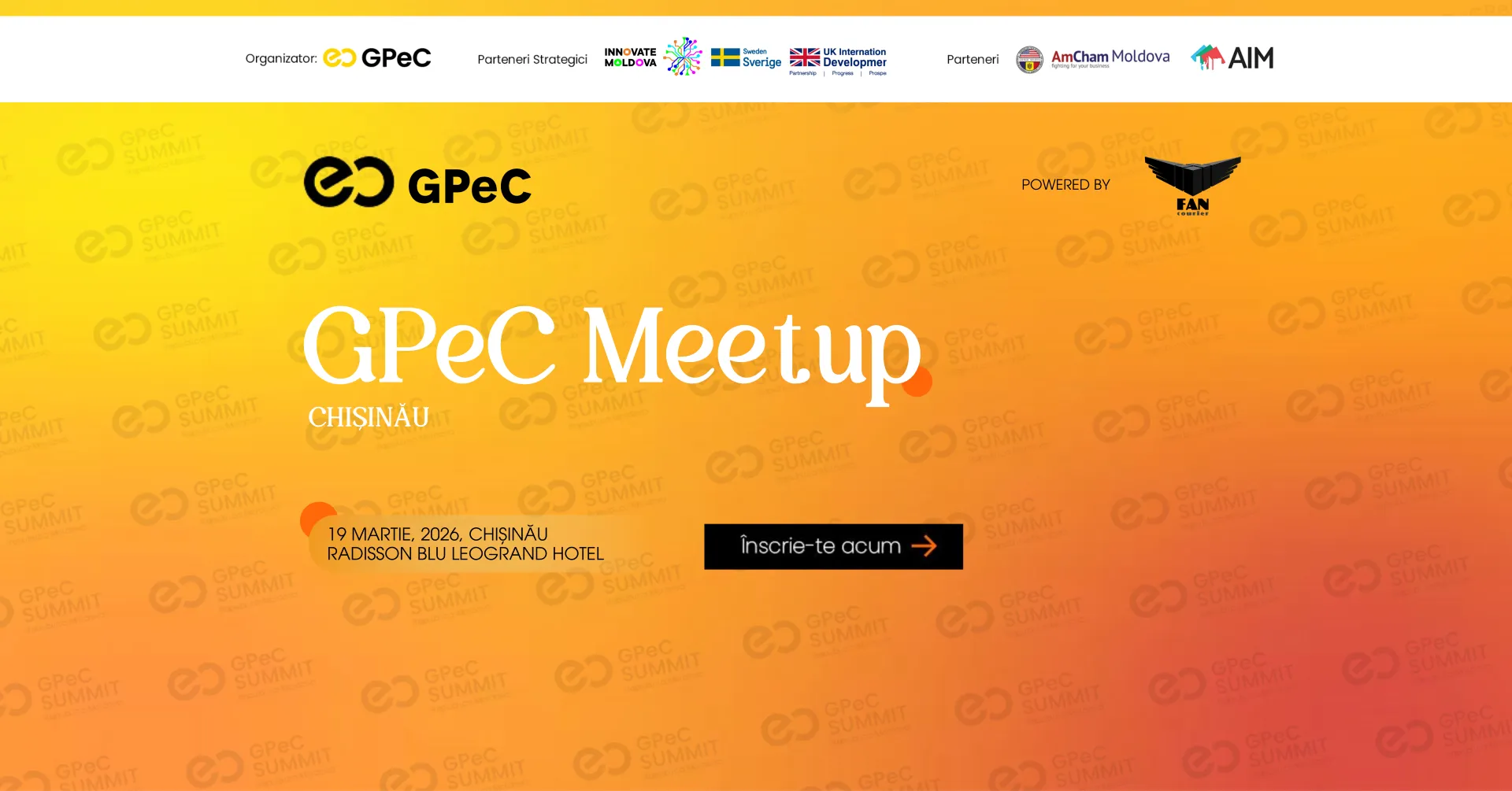 Cum e să vinzi online cu succes? Vino la GPeC Meetup pe 19 martie și află insight-uri practice de la experți de top /P/