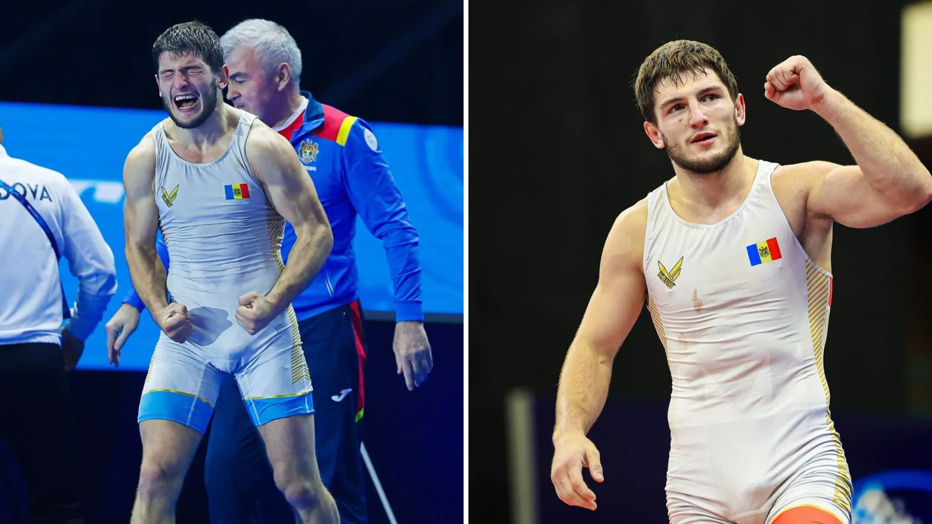 Moldova mai are un campion european la lupte: Vitalie Eriomenco se impune la U23