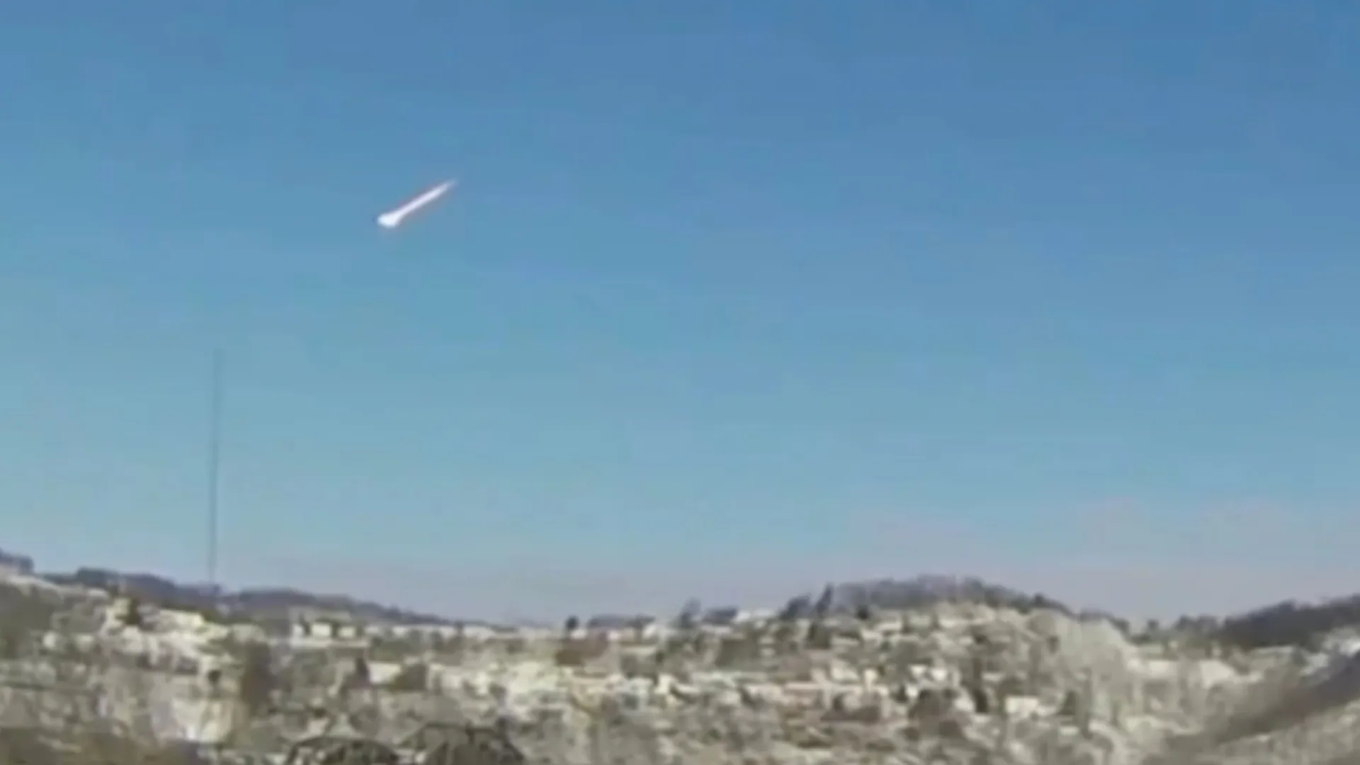 /VIDEO/ Momentul în care un meteorit explodează pe cerul SUA: Bubuitul puternic, resimțit la sol