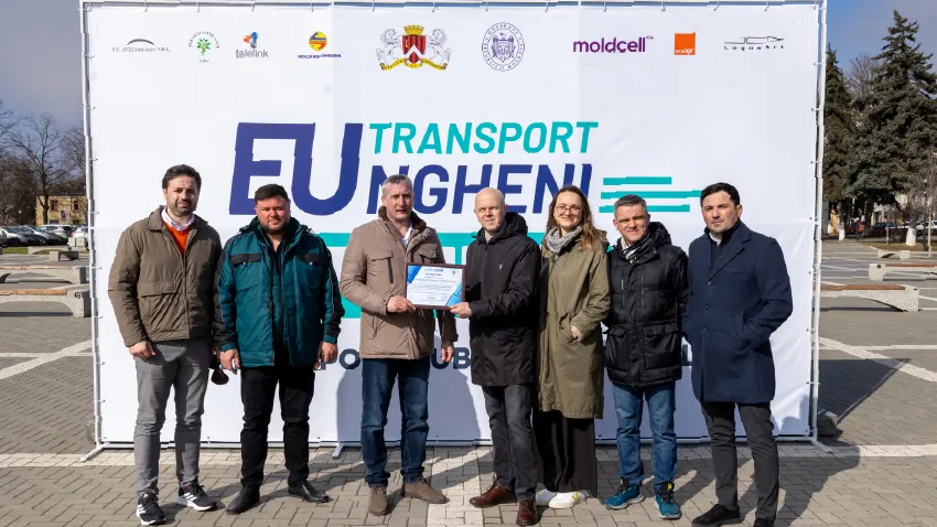Orange Moldova susține municipiul Ungheni, cu soluții mobile de plată, în primul sistem de transport 100% digital din țară /P/