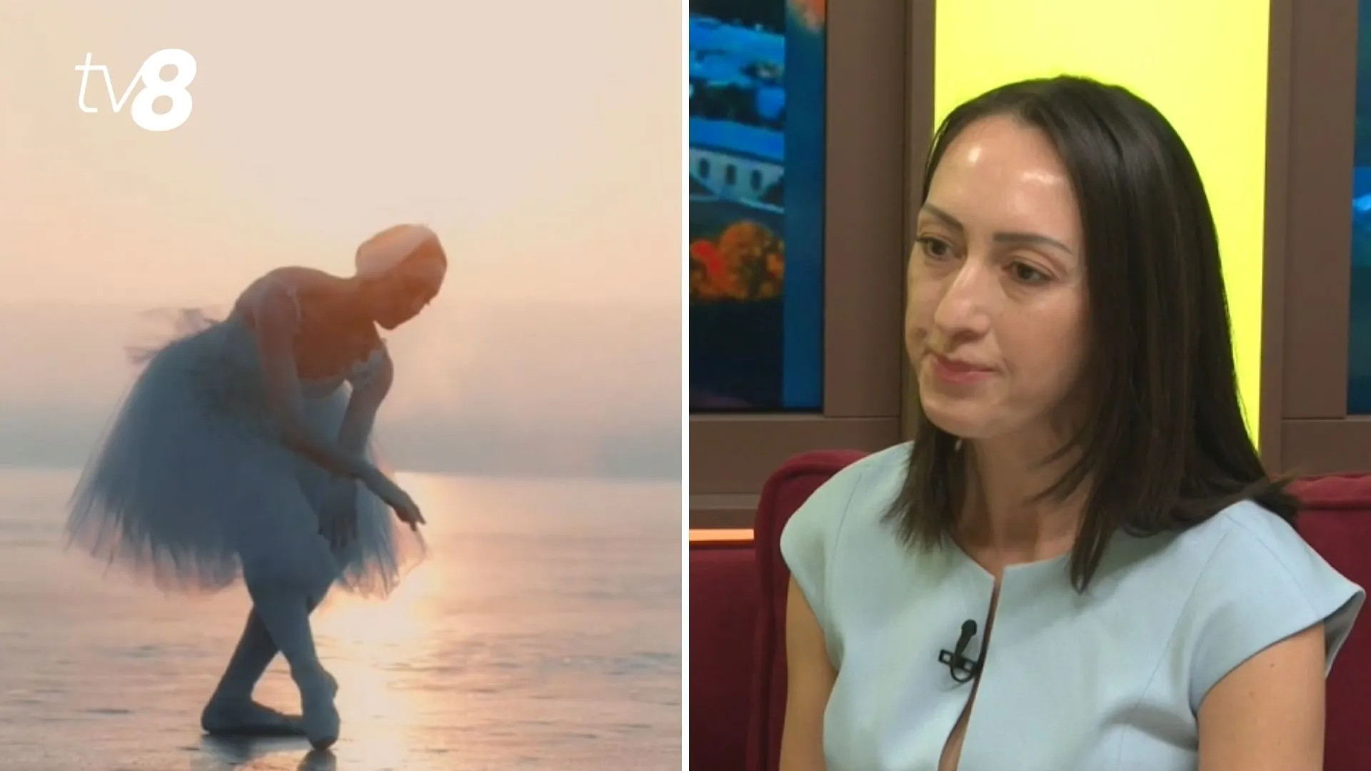 /VIDEO/ „Lacul lebedelor” pe gheața de la Ghidighici: Provocarea prin care a trecut balerina Liubovi Batîr