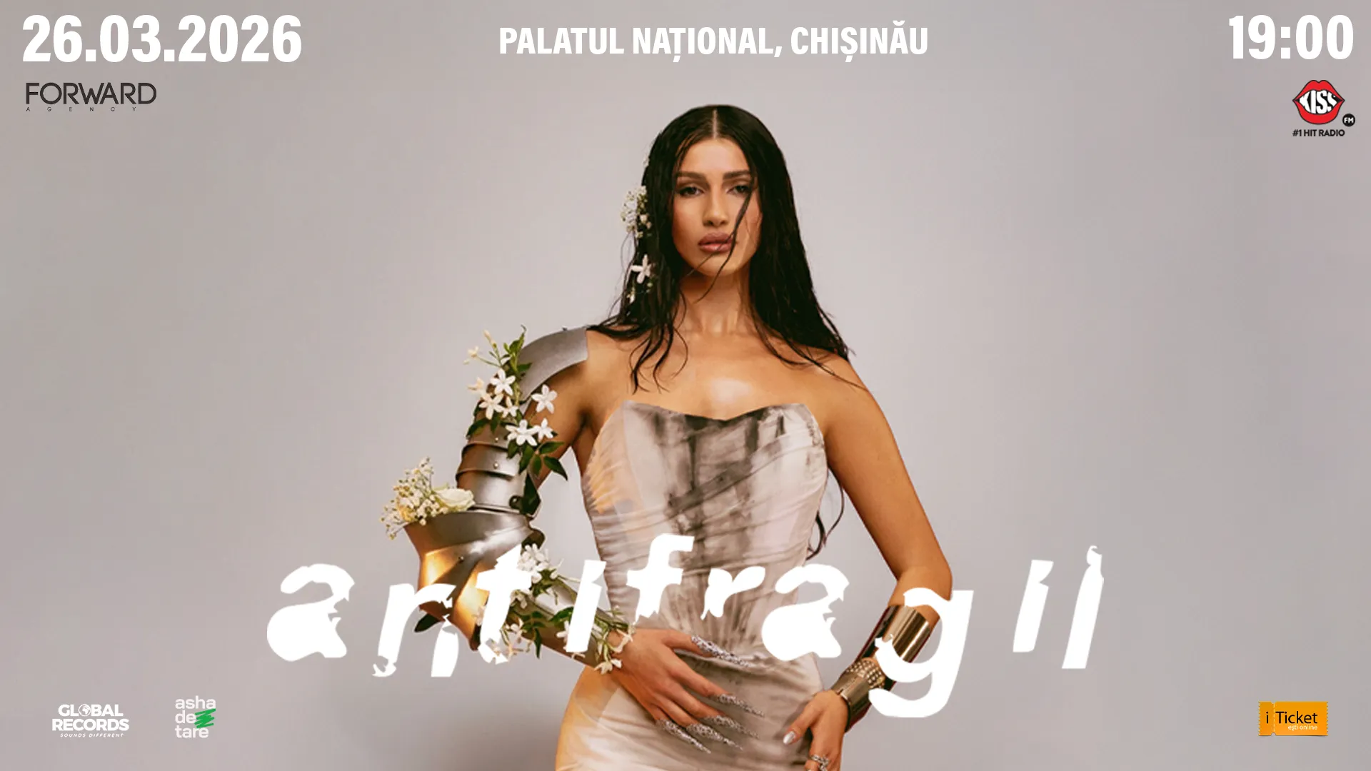 Primul concert solo Alina Eremia la Chișinău. „Antifragil” prinde viață