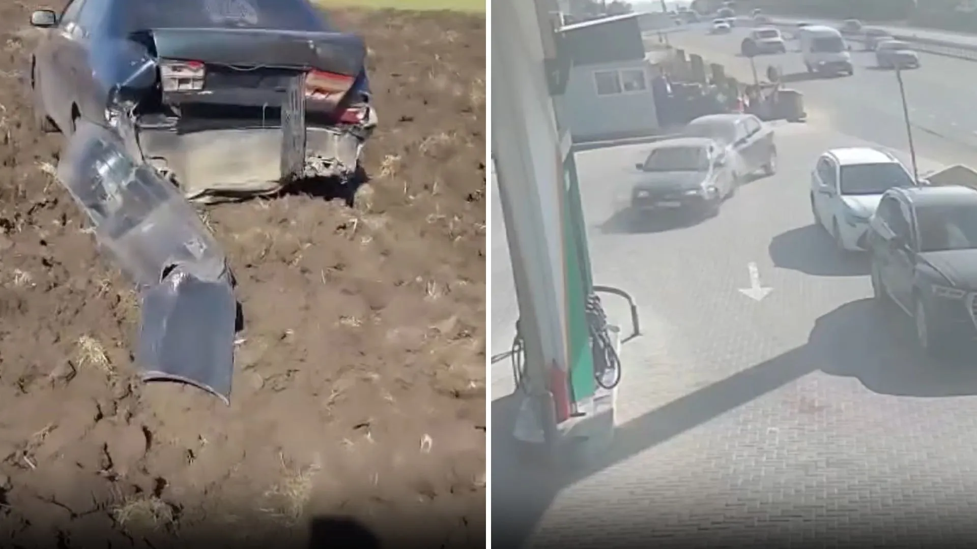 /VIDEO/ Urmărire ca în filme la Stăuceni: Droguri de milioane și mașini distruse