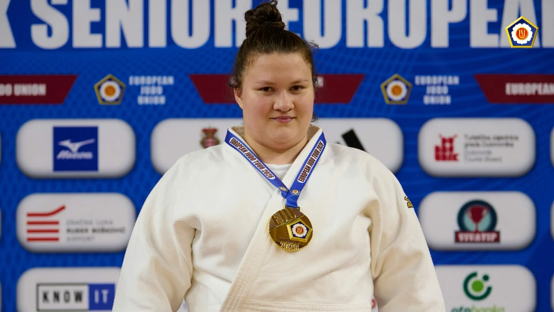 Aur pentru Moldova la judo: Sportiva Oxana Diacenco a câștigat Cupa Europei
